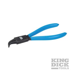 King Dick Inside Circlip Pliers Bent - 125mm
