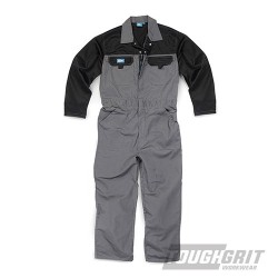 Zip-Front Coverall Charcoal - XL