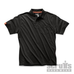 Eco Worker Polo Black - S