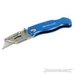 Lock Knife & 10 Blades - 90mm