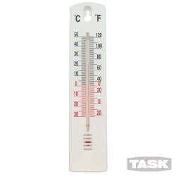 Indoor/Outdoor Stick-On Thermometer - -50° to +50°C