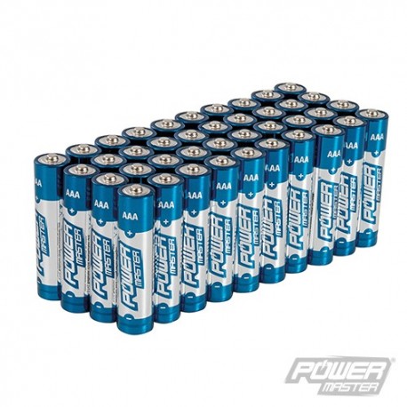 Super alkaliczne baterie AAA LR03, 40 szt. - 40 szt.