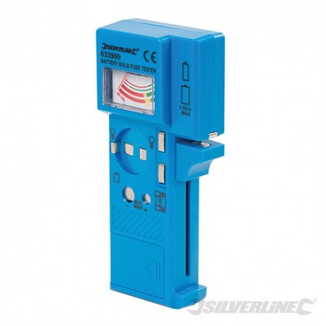 Tester do: baterii, zarówek i bezpieczników - 1.5V - 9V