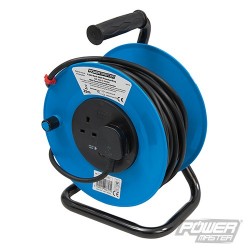 Cable Reel Freestanding 13A 230V - 2-Gang 25m