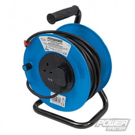 Cable Reel Freestanding 13A 230V - 2-Gang 25m