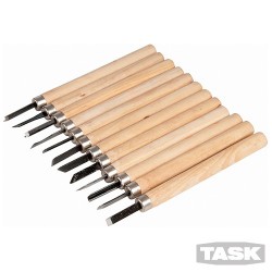 Wood Carving Set 12pce - 135mm
