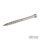 Stainless Steel Pocket-Hole Screws Pan Head Coarse - No. 8 x 2" 100pk