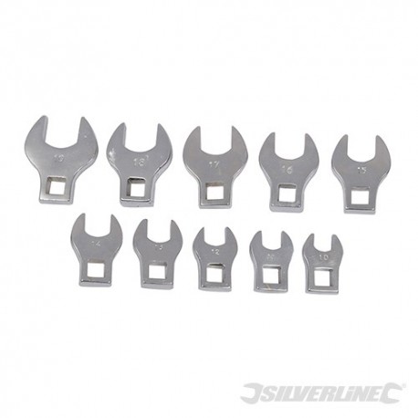 Crows Foot Spanner Set 10pce - 10 - 19mm