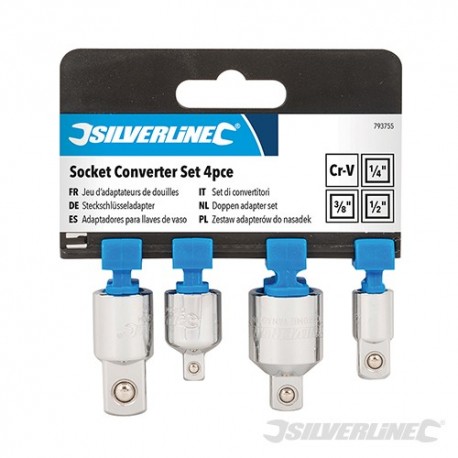 Zestaw adapterów do nasadek, 4 szt. - 4 szt.