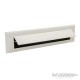 Letterbox Draught Seal with Flap - 338 x 78mm White