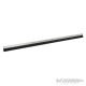 Door Brush Strip 25mm Bristles - 914mm Aluminium