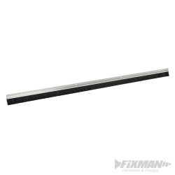 Door Brush Strip 25mm Bristles - 914mm Aluminium