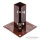 Bolt Down Post Shoe - 50 x 50mm