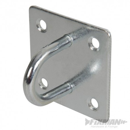 Chain Plate Galvanised - Staple 50mm x 50mm EG