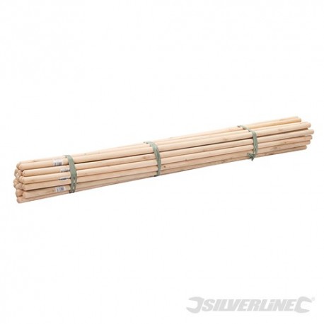 Broom Handles - 5' x 1-1/8" Dia 30pce