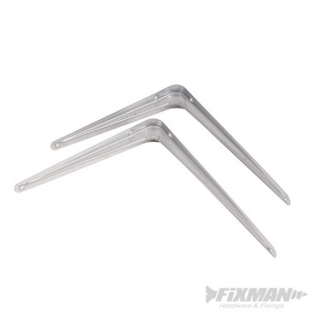 Wspornik do pólek London Grey, opakowanie zbiorcze, 20 szt. - 255 x 200 mm