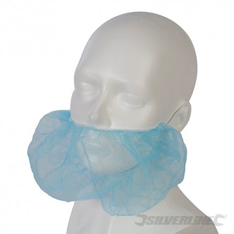 Disposable Beard Net 100pk - One Size
