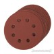Hook & Loop Discs Punched 115mm 10pce - 4 x 60, 2 x 80, 120, 240G
