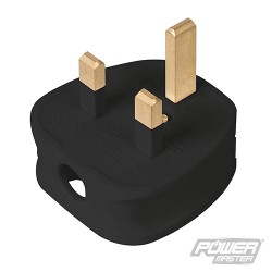 13A Fused Plug - Black