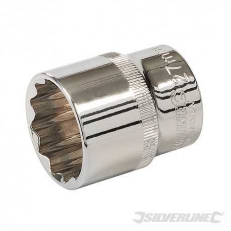 Socket 1/2" Drive 12pt Metric - 27mm