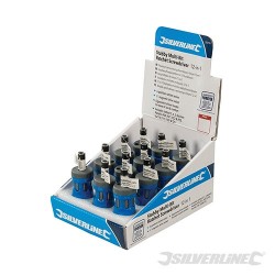 12-in-1 Stubby Ratchet Screwdriver Display Box - 12pce