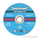 Metal Cutting Discs Flat 10pk - 125 x 3 x 22.23mm
