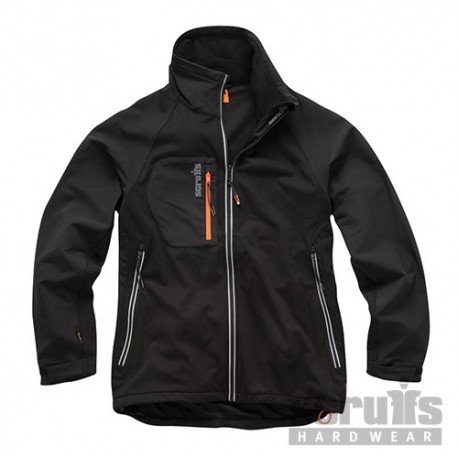 Trade Flex Softshell Jacket Black - L