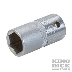 Socket 1/4" SD 6pt Metric - 9mm